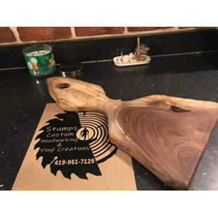 Stumps Custom Wood Walnut Wood Cutting Board