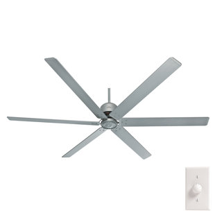 HUNTER FAN 96" HFC 6 - Blade Outdoor Standard Ceiling Fan with Wall Control