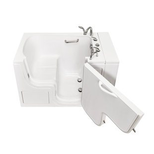 ELLA WALK IN BATHS Transfer Acrylic 52" x 32" Walk-In Air Bathtub