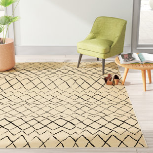 MISTANA™ Petit Borendy Geometric Cream Area Rug