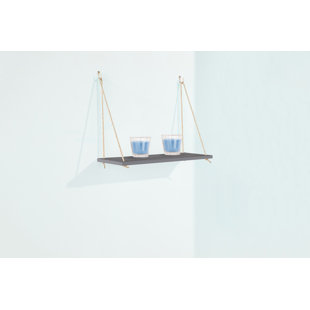 CORE PRODUCTS Thames Rope Hanging Shelf Kit, Foiled Finish