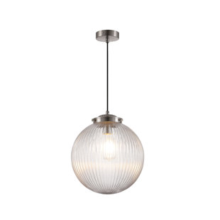 NIELSEN HOME 1 - Light Satin Silver Sphere Pendant