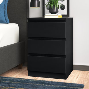 ZIPCODE DESIGN Braunstein 3 Drawer Bedside Table