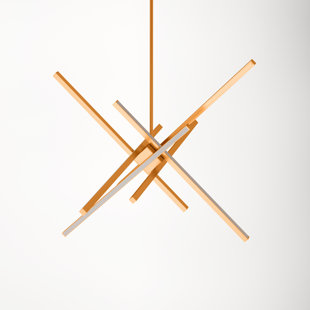 ALLMODERN Rochelle 5 - Light Dimmable LED Sputnik Sphere Chandelier