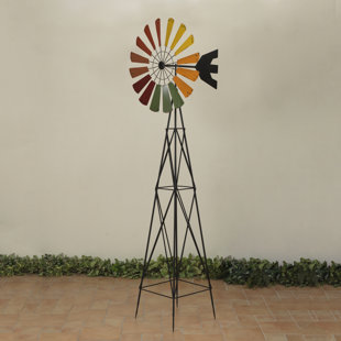 FREEPORT PARK® Bridgette Metal Abstract Windmill