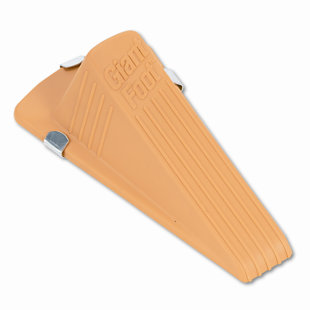 MASTER CASTER COMPANY Master Giant Foot Rubber Wedge Floor Stop