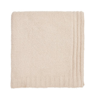 NALU NICOLE SCHERZINGER Ona Knitted Throw Blanket