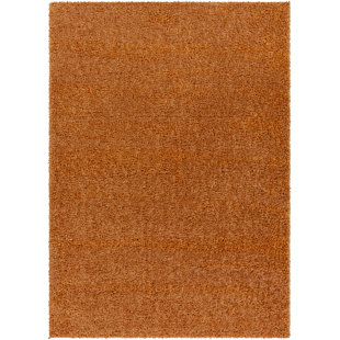 WADE LOGAN® Abdulkarim Burnt Orange Area Rug
