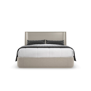 CARACOLE MODERN Da Vita Upholstered Platform Bed