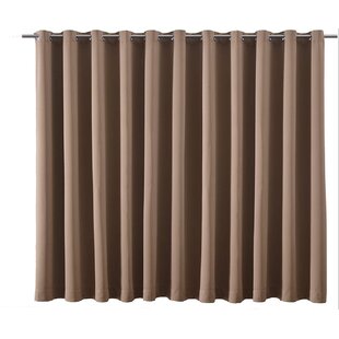 WISTINGFUR Blackout Curtains Small Room Divider Privacy Curta Synthetic Fabrics Blackout Curtain Panel