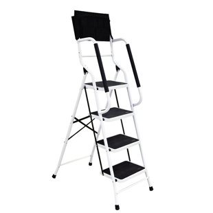 WFX UTILITY™ Coulterville 4 - Step Steel Folding Step Ladder