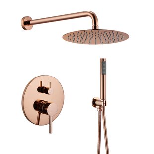 MONDAWE Calder Complete Shower System with Rough in-Valve