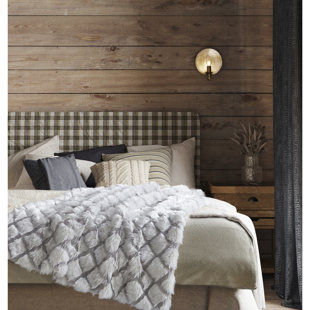 INSPIRED HOME CO. Cozy Tyme Symphony Soft and Quality Fabric Knit Throw 50" x 60"