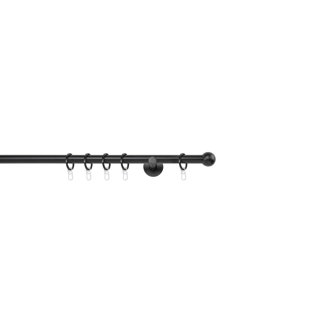 MYDECO® Curtain rod made to measure 1-run 20mm ball