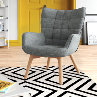 ZIPCODE DESIGN Drucker Upholstered Wingback Chair