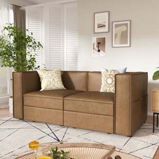 Nolany 68" Square Arm Modular Sofa