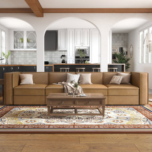 Nolany 120" Square Arm Modular Sofa