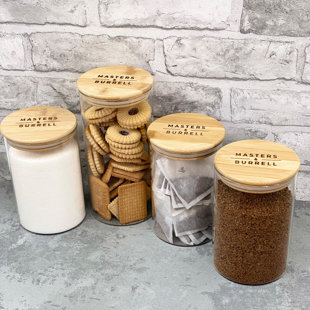 MASTERS & BURRELL 4 Piece Storage Jar Set