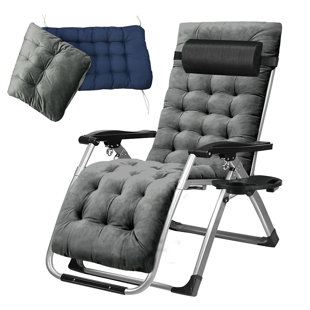 JTANGL Folding Zero Gravity Chair with Cushions
