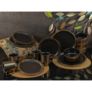 CREATABLE Modern Industrial Black, Kombiservice 16-tlg