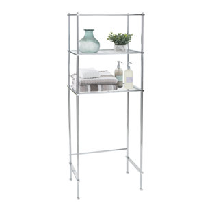 REBRILLIANT Tulane Metal Freestanding Over The Toilet Storage