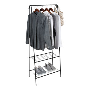 REBRILLIANT Elizebth 23.7'' Metal Clothing Rack