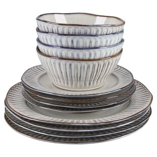 BIA Cordon Bleu Colonnade Dinnerware Set (Set of 12)