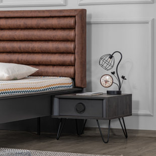 MASON & MARBLES Dearing 1 Drawer Nightstand