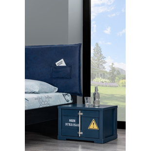 MASON & MARBLES De Soto 1 Drawer Nightstand