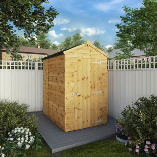 MERCIA GARDEN PRODUCTS Mercia 6 x 4ft Shiplap Apex Windowless Shed