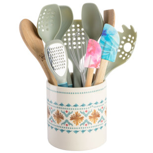 Spice By Tia Mowry 12-Piece Tool Set W/Crock