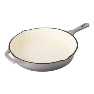 Aramco Imports Inc. Enameled Cast Iron Non Stick 12.01'' 1 -Piece Frying Pan