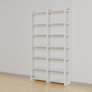 MARTHA STEWART California Closets® The Everyday System™ 87.25'' H x 48'' W Steel Etagere Bookcase