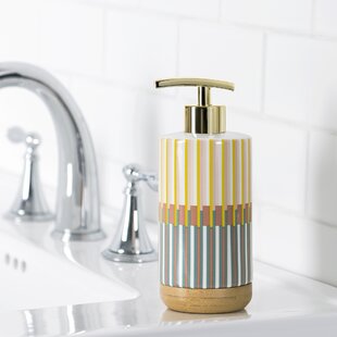 CORRIGAN STUDIO® Estin Market Stripe Soap Dispenser