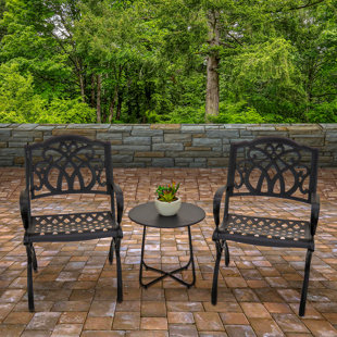 NATIONAL OUTDOOR LIVING Leeds Collection 2-Piece All-Weather Chair Set