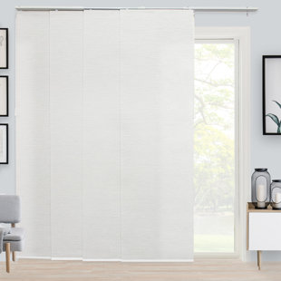 SYMPLE STUFF Semi Sheer Porcelain Vertical Blind