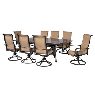 BRAYDEN STUDIO® Sweeten 8 - Person Rectangular Outdoor Dining Set
