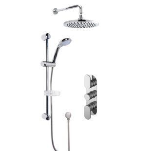 NUIE Thermostatic Shower with Dual Shower Head