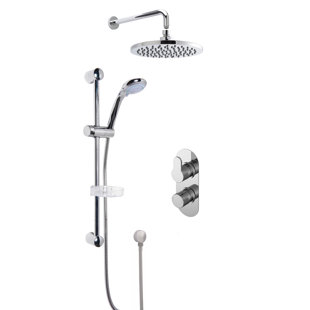 NUIE Thermostatic Shower with Dual Shower Head