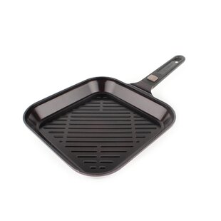 NEOFLAM 11'' Non-Stick Aluminum Grill Pan / Griddle Set (Set of 2)