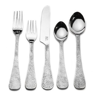 INOX Artisans Cosage Texture Stainless Steel Flatware