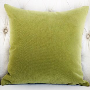 PLUTUS BRANDS Pistachio Love Cotton Reversible Throw Pillow