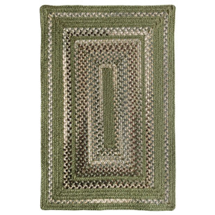 MILLWOOD PINES Mont Handmade Pine Green Rug