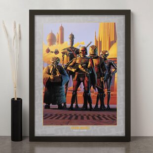 DISNEY Star Wars Bounty Hunters - Picture Frame Memorabilia