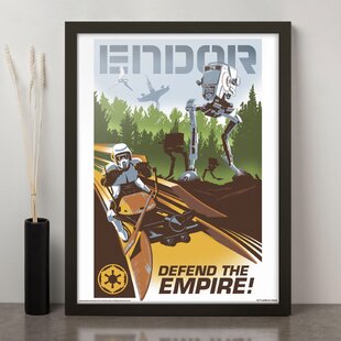 DISNEY Star Wars Endor - Picture Frame Memorabilia