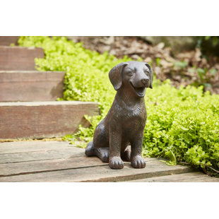 SOUTHERN PATIO® Dog Animals Plastic Garden Statue