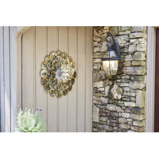 SOUTHERN PATIO® UV Resistant Steel Plants & Flowers Wall Decor
