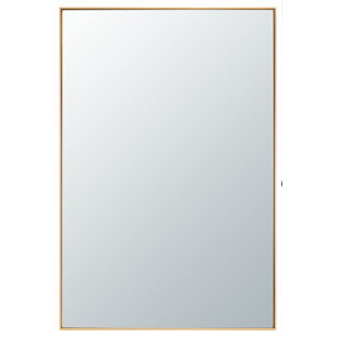 MERCER41 Javitri Metal Flat Wall Mirror