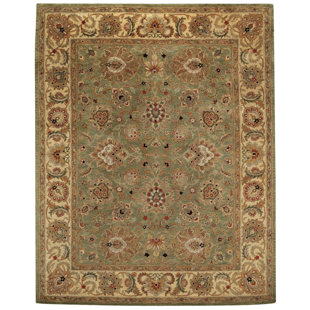 CAPEL RUGS Monticello Green Pistachio Agra Area Rug