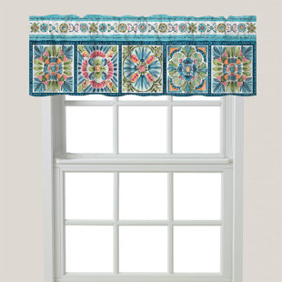 BUNGALOW ROSE Boho Plaza Window Valance By Laural Home